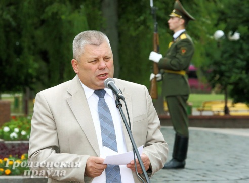 Гродно отметил День своего освобождения от немецко-фашистских захватчиков