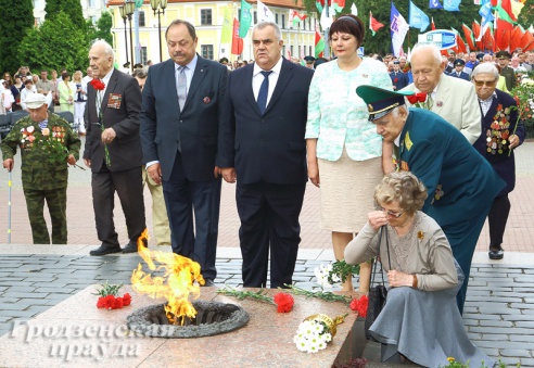 Гродно отметил День своего освобождения от немецко-фашистских захватчиков