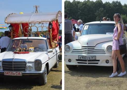 От послевоенной "Победы" до электромобиля: в Гродно прошел автофестиваль SunDay-2015