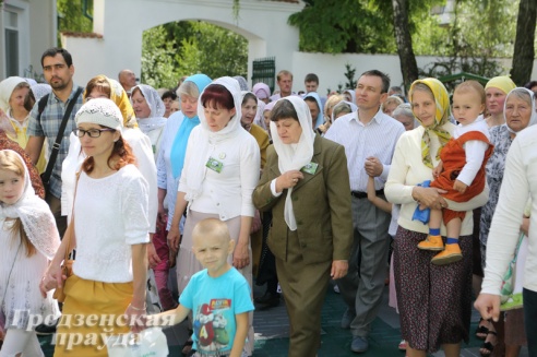 Ковчег с частицей Ризы Иисуса Христа и другие святыни прибыли в Гродно