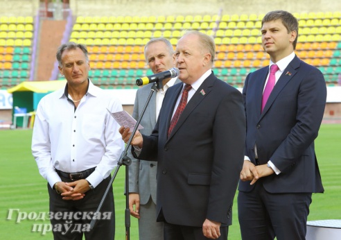 В Гродно проходит чемпионат страны по легкой атлетике