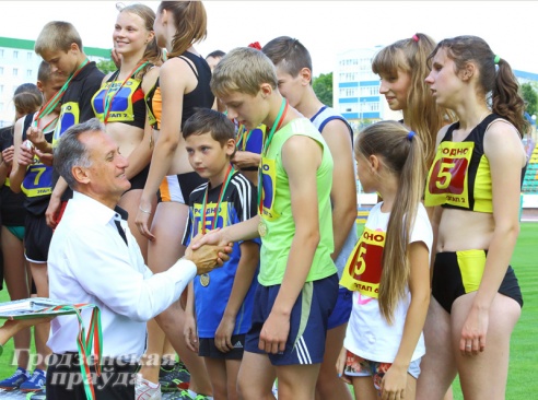 В Гродно проходит чемпионат страны по легкой атлетике