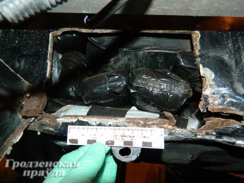 Почти 45 килограммов наркотиков задержали в пункте пропуска «Брузги»