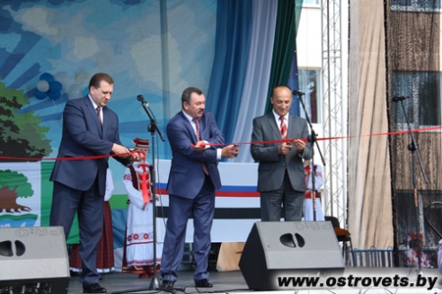 В Островце прошла региональная выставка-ярмарка "Северный вектор Гродненщины"