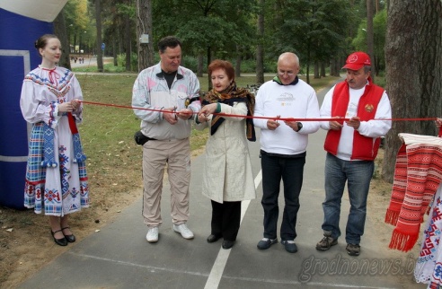 В Гродно в Пышках открыли комфортную 5-километровую велодорожку (ОБНОВЛЕНО)