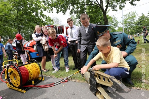 Школьное лето-2016 стартовало в Калинковичах