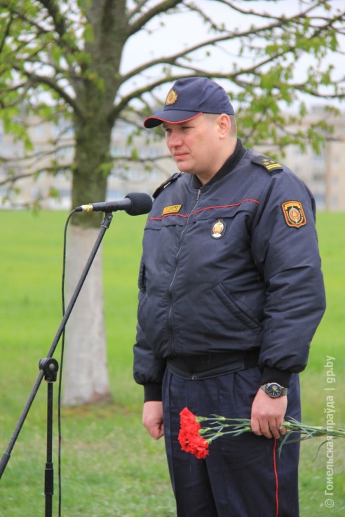На Хойникщине прошла реконструкция событий 1986 года