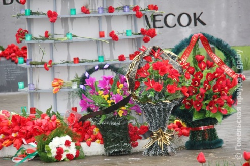 На Хойникщине прошла реконструкция событий 1986 года