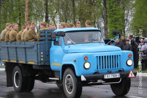 На Хойникщине прошла реконструкция событий 1986 года