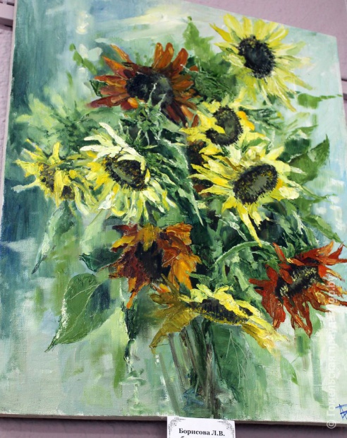 В преддверии Дня города в Мозыре открылась коллективная живописная выставка «Фарбы Палесся»