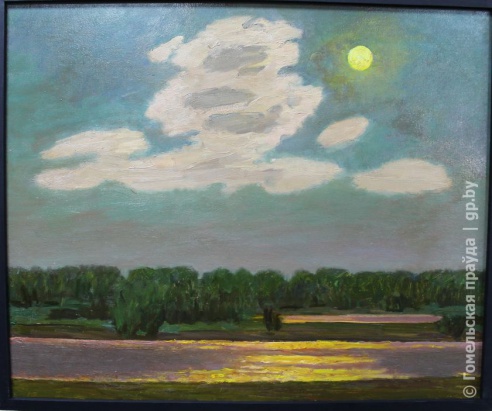 В преддверии Дня города в Мозыре открылась коллективная живописная выставка «Фарбы Палесся»