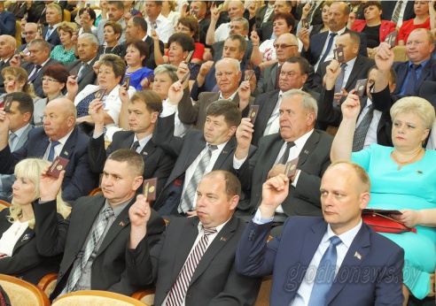 В Гродно избраны члены Совета Республики Национального собрания шестого созыва