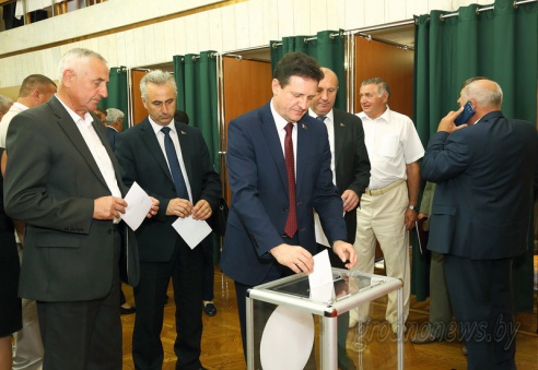 В Гродно избраны члены Совета Республики Национального собрания шестого созыва