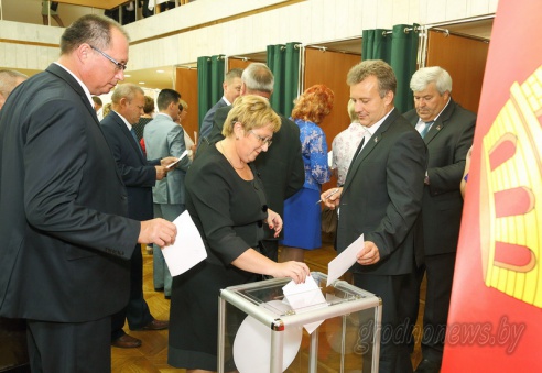 В Гродно избраны члены Совета Республики Национального собрания шестого созыва