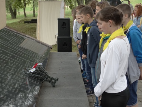 Жалобныя мерапрыемствы прайшлі ў Ваўкавыскім раёне на месцы спаленай вескі