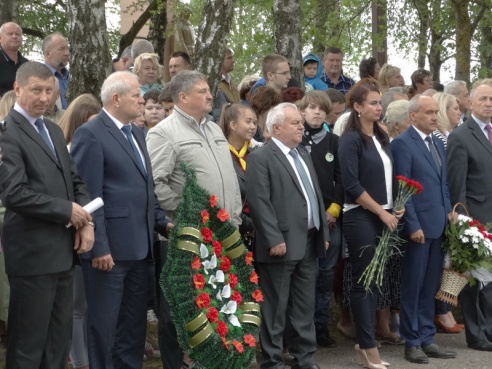 Жалобныя мерапрыемствы прайшлі ў Ваўкавыскім раёне на месцы спаленай вескі