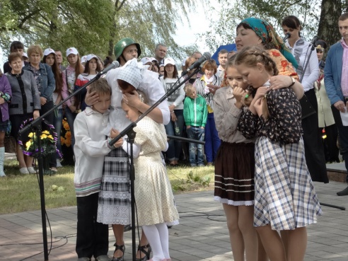 Жалобныя мерапрыемствы прайшлі ў Ваўкавыскім раёне на месцы спаленай вескі