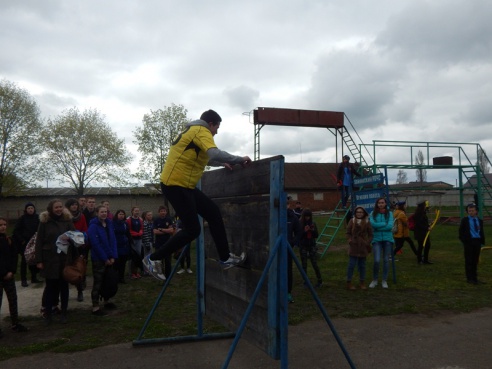 В Хойниках прошел районный слет юных спасателей-пожарных