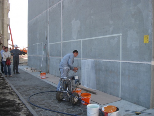 В Гомеле показали мастер-класс по шпатлевочным и лакокрасочным работам