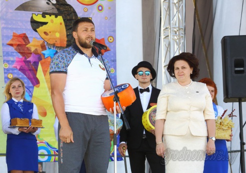 В центре Гродно прошел фестиваль сыра