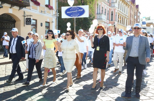 В центре Гродно прошел фестиваль сыра