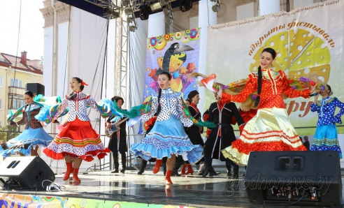 В центре Гродно прошел фестиваль сыра
