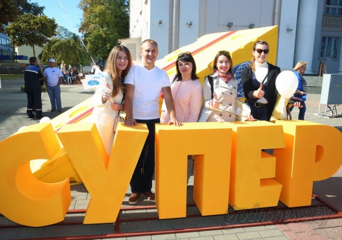 В центре Гродно прошел фестиваль сыра