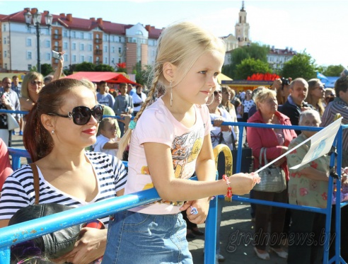 В центре Гродно прошел фестиваль сыра