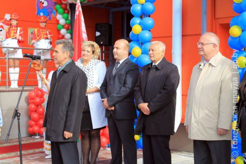 В Мозыре торжественно открыли новый детский сад, № 40