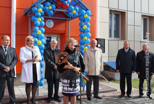 В Мозыре торжественно открыли новый детский сад, № 40