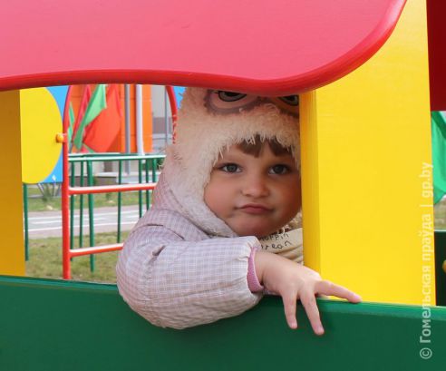 В Мозыре торжественно открыли новый детский сад, № 40