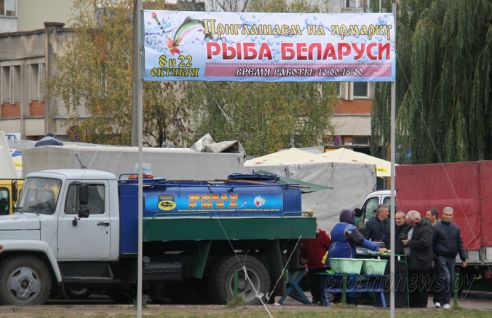Рыбный день: в Гродно прошла рыбная ярмарка