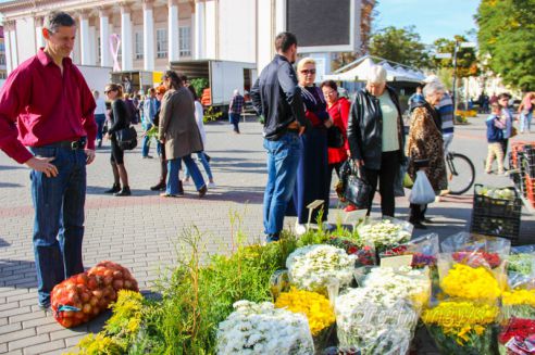 Продуктовое разнообразие: в Гродно прошла традиционная ярмарка «Золотая осень»