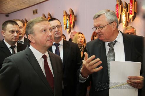 Премьер-министр Республики Беларусь Андрей Кобяков посетил с рабочим визитом Гродненскую область