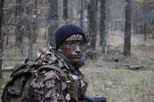 В лесу под Речицей прошли традиционные учения центра специальной подготовки «Скиф»