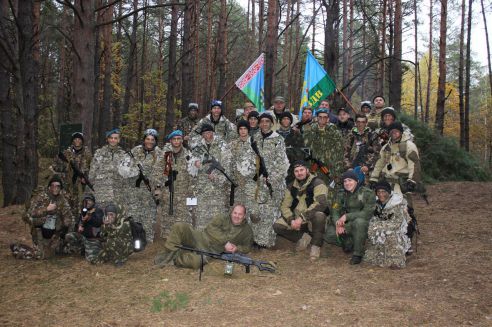 В лесу под Речицей прошли традиционные учения центра специальной подготовки «Скиф»