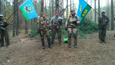 В лесу под Речицей прошли традиционные учения центра специальной подготовки «Скиф»