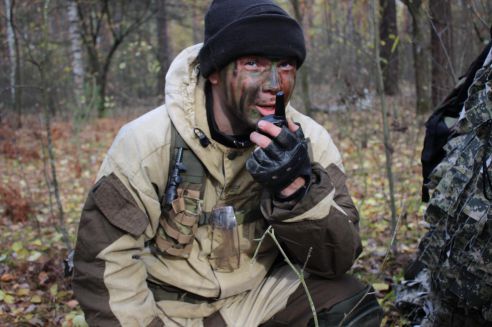 В лесу под Речицей прошли традиционные учения центра специальной подготовки «Скиф»