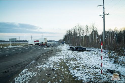 Страшная авария на трассе под Светлогорском: двое погибших
