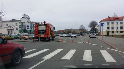 В Речице начались масштабные учения пожарных