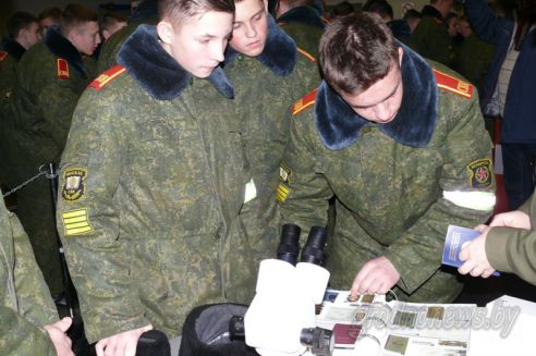 Юные суворовцы побывали в гостях у гродненских пограничников