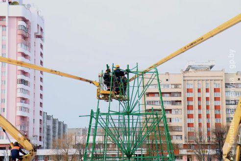 Фоторепортаж: первый день зимы в Светлогорске