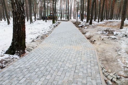 Фоторепортаж: первый день зимы в Светлогорске