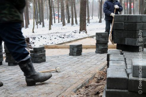 Фоторепортаж: первый день зимы в Светлогорске