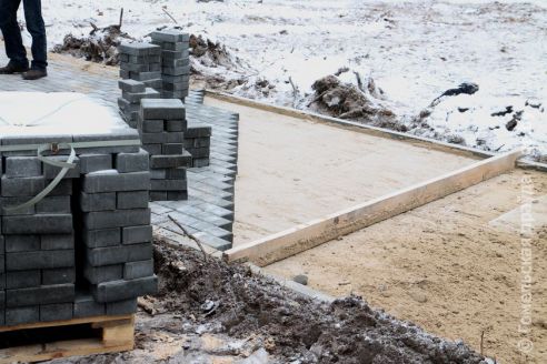 Фоторепортаж: первый день зимы в Светлогорске