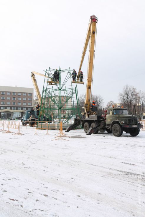 Фоторепортаж: первый день зимы в Светлогорске
