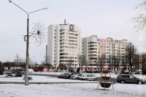 Фоторепортаж: первый день зимы в Светлогорске