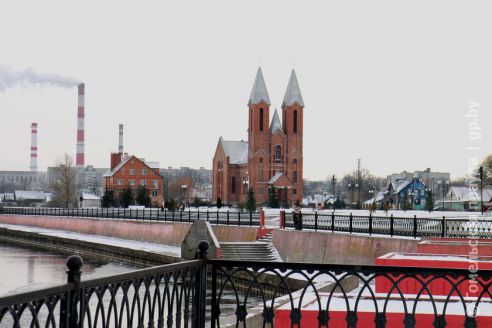 Фоторепортаж: первый день зимы в Светлогорске