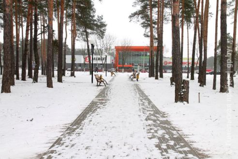 Фоторепортаж: первый день зимы в Светлогорске