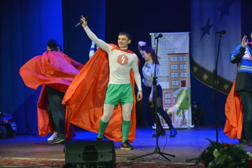 В Гомеле молодые специалисты креативно признались в любви выбранным профессиям